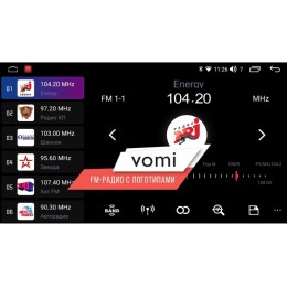 Штатная магнитола Vomi ZX519R10-7862-LTE-4-64 для Toyota Corolla XII 2019-2025 + 1.6T Стандарт на Android 10.0