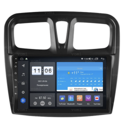 Штатная магнитола Vomi ZX534R9-7862-LTE-4-64 для Renault Logan II, Sandero II 2013-2022 на Android 10.0