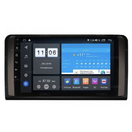Штатная магнитола VOMI ZX544R9-7862-LTE-4-64 для Mercedes-Benz ML-klasse 2005-2011 W164, GL-klasse 2006-2012 X164 на Android 10.0