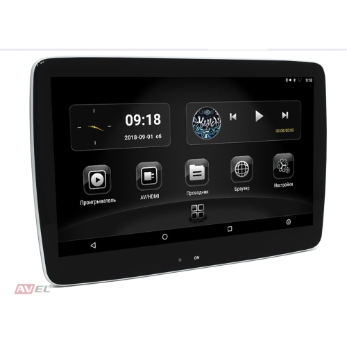Навесной монитор на подголовник с сенсорным экраном 11,6" на Android AVS1189AN (02) для Mercedes-Benz