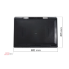 Потолочный монитор 23,6" со встроенным Full HD медиаплеером AVS2230MPP (черный)