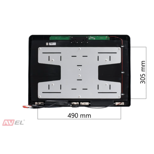 Потолочный монитор 23,6" со встроенным Full HD медиаплеером AVS2230MPP (черный)