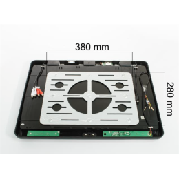 Потолочный монитор со встроенным медиаплеером AVS2220MPP (черный)