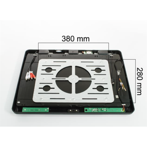 Потолочный монитор со встроенным медиаплеером AVS2220MPP (черный)