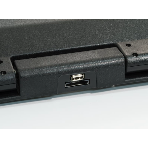 Потолочный монитор со встроенным медиаплеером AVS2220MPP (черный)