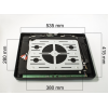 Потолочный монитор на Android AVS2020MPP (черный) + Xiaomi Mi TV Stick + AV1252DC