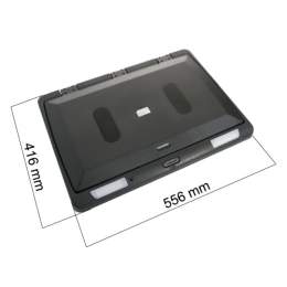 Потолочный монитор на Android AVS2220MPP (черный) + Xiaomi Mi TV Stick + AV1252DC