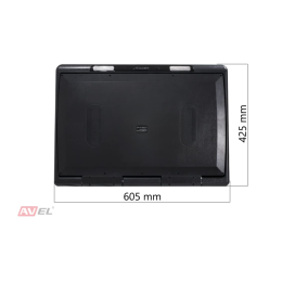 Потолочный монитор на Android AVS2230MPP (черный) + Xiaomi Mi TV Stick + AV1252DC