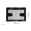 Потолочный монитор на Android AVS2230MPP (черный) + Xiaomi Mi TV Stick + AV1252DC