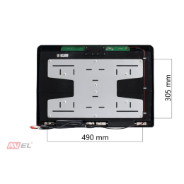 Потолочный монитор на Android AVS2230MPP (черный) + Xiaomi Mi TV Stick + AV1252DC