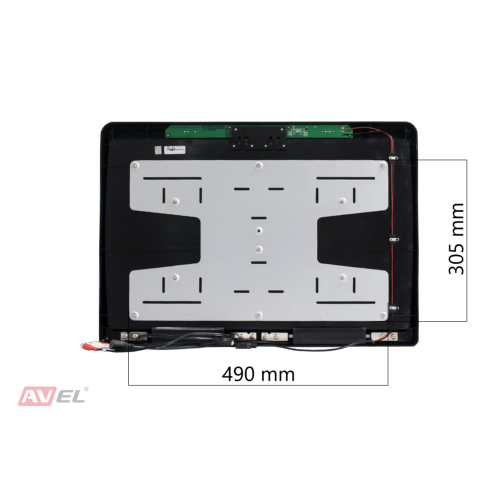 Потолочный монитор на Android AVS2230MPP (черный) + Xiaomi Mi TV Stick + AV1252DC