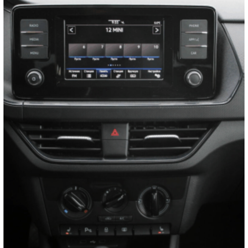 Штатная магнитола Stonelock SK109MB8 2/32 ГБ для Skoda Rapid II 2020-2024 на Android 10.0