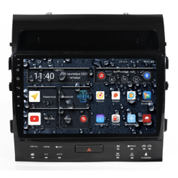 Штатная магнитола Redpower 71203 для Toyota Land Cruiser 200 2010-2012 с климат-контролем на магнитоле на Android 10.0