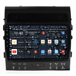 Штатная магнитола Redpower 71202 для Toyota Land Cruiser 200 2007-2009 с климат-контролем на магнитоле на Android 10.0