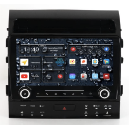 Штатная магнитола Redpower K75204 Hi-Fi для Toyota Land Cruiser 200 2013-2015 с климат-контролем на магнитоле на Android 10.0