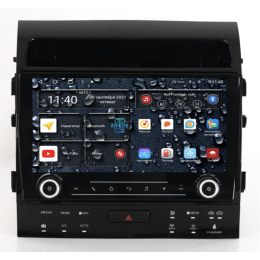 Штатная магнитола Redpower K75202 Hi-Fi для Toyota Land Cruiser 200 2007-2009 с климат-контролем на магнитоле на Android 10.0