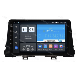 Штатная магнитола Vomi ZX557R9-9863-LTE для Kia Picanto III 2017-2022 на Android 10.0