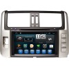 Штатная магнитола CarMedia KR-8005-S10 для Toyota Prado 150 2009-2013 серебро на Android 10.0