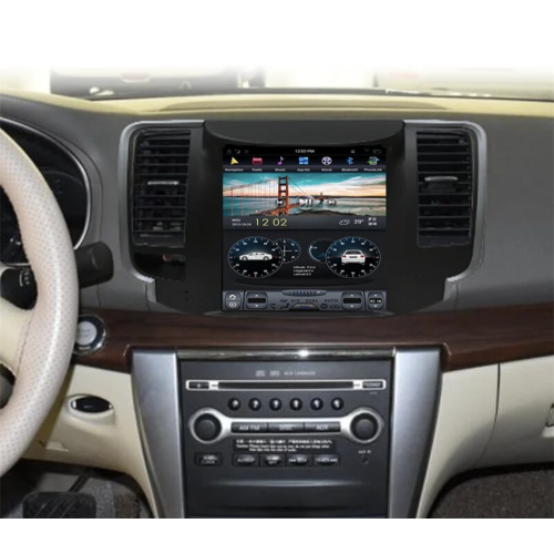 Магнитола Тесла CarMedia FC-1126-32-DSP Tesla-Style для Nissan Teana II 2008-2013 (монохром экран) на Android 9.0