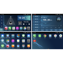 Магнитола Farcar TG008M (S400) для Hyundai Santa Fe 2006-2012 серебро на Android 12.0