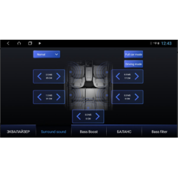 Parafar PF071XHD для Toyota универсальная на Android 12.0
