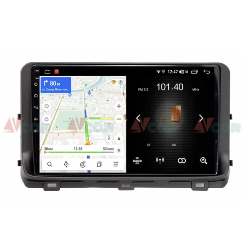 Штатная магнитола VAYCAR 10LD 2/16 ГБ 1DIN для KIA Ceed 2019+ на Android 8.1