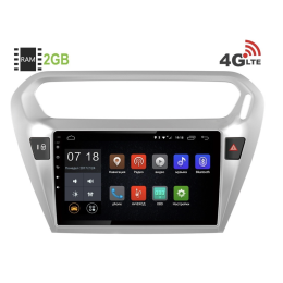Штатная магнитола LeTrun 1886 Citroen C-Elysee Android 6.0.1 9 дюймов (4G LTE 2GB)