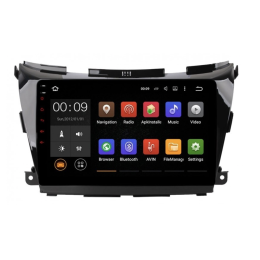 Штатная магнитола Roximo 4G RX-1206 для Nissan Murano III (Z52) 2015-2022 на Android 12.0 (Комплектация с камерой и навигацией)