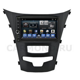 Штатная магнитола CarMedia (KR-7141-RSY-N06A) для SsangYong Actyon II 2013-2022 на Android 9.0