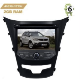 Штатная магнитола SsangYong Actyon II 2013-2022 LeTrun 2680 Android 8.1 7 дюймов