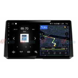 Штатная магнитола VAYCAR 10V4D 4/64 ГБ 1DIN для Toyota Corolla XII 2019-2025 на Android 10.0