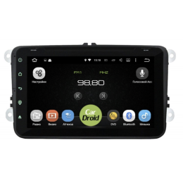 Штатная магнитола Roximo CarDroid RD-3711D для Volkswagen универсальная (Android 9.0) DSP