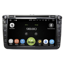 Штатная магнитола Roximo CarDroid RD-3701D для Volkswagen универсальная (Android 9.0) DSP