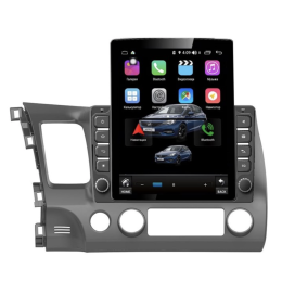 Магнитола Farcar RT044R (S300) TESLA для Honda Civic 7 (VII) 2003-2005, Civic 8 (VIII) 2006-2012 на Android 9.0