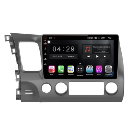 Магнитола Farcar RG044R (S300) для Honda Civic 7 (VII) 2003-2005, Civic 8 (VIII) 2006-2012 на Android 9.0