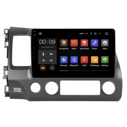 Штатная магнитола Roximo 4G RX-1911 для Honda Civic 8 (VIII) 2006-2012, Civic 7 (VII) 2000-2005 на Android 12.0
