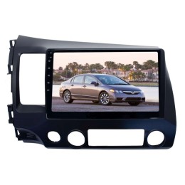ШТАТНАЯ МАГНИТОЛА HONDA CIVIC 2005-2011 Г. ЛЕВЫЙ РУЛЬ LETRUN 2959 10 ДЮЙМОВ ANDROID 8.0 MTK-L 2.5D