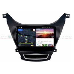 Головное устройство VAYCAR 09V6 6/128 ГБ для Hyundai Elantra 2011-2014 на Android 10.0