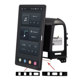 CarMedia OL-9717-RLX TESLA (вертикально-поворотный экран) для Hyundai Santa Fe II 2005-2012 на Android 10.0
