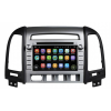 Штатная магнитола CarMedia KD-7024-P5 для Hyundai Santa Fe 2010-2012 (4 отверстия под кнопки) на Android 9.0