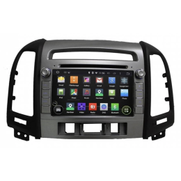 CarMedia KD-7021-P5 для Hyundai Santa Fe 2006-2010 (3 отверстия под кнопки) на Android 9.0