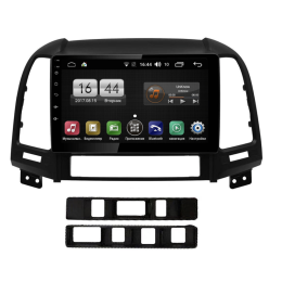 Магнитола FARCAR LX008R (S195) для Hyundai Santa Fe 2006-2012 на Android 8.1