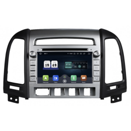 Штатная магнитола Roximo CarDroid RD-2001 для Hyundai SantaFe 2 (Android 10.0)