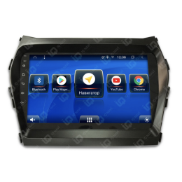 IQ NAVI TS9-1607CFHD с DSP + 4G SIM + CarPlay для Hyundai Santa Fe III (DM) (2012-2018) на Android 8.1.0