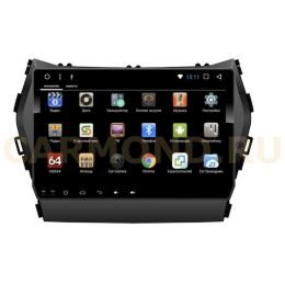 Штатная магнитола Hyundai Santa Fe III 2012-2019 LeTrun 2827 на Android 7.0 ALWINNER T3