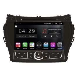 Магнитола Farcar RL209 (S300) для Hyundai Santa Fe 2012+ на Android 9.0