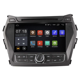 Штатная магнитола LeTrun 2034 Hyundai Santa Fe III 2012-2017 Android 6.0.1 8 дюймов (4G LTE 2GB)