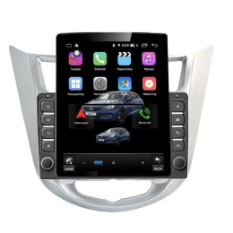 Магнитола Farcar RT067R (S300) TESLA для Hyundai Solaris I 2011-2017 на Android 9.0