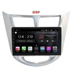 Магнитола Farcar RG067R (S300) для Hyundai Solaris I 2011-2017 на Android 9.0