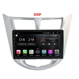 Магнитола Farcar RL067R (S300) для Hyundai Solaris I 2011-2017 на Android 9.0